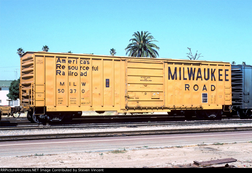 Milwaukee Road 50' box MILW #50370